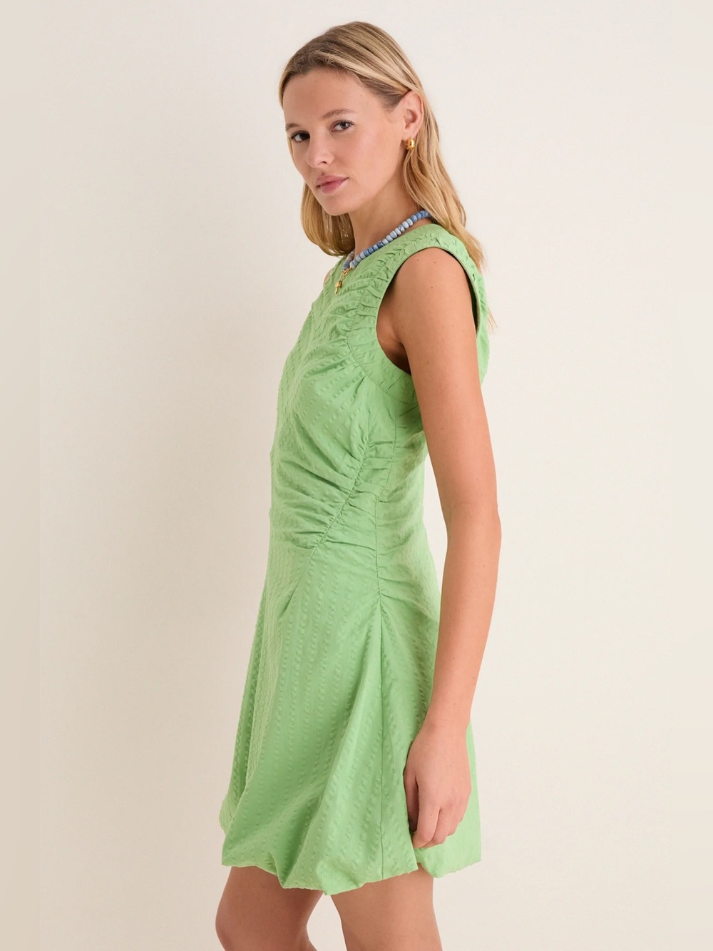 TUCKERNUCK
Pistachio Seersucker Alisa Dress 0 NEW - Picture 3 of 4